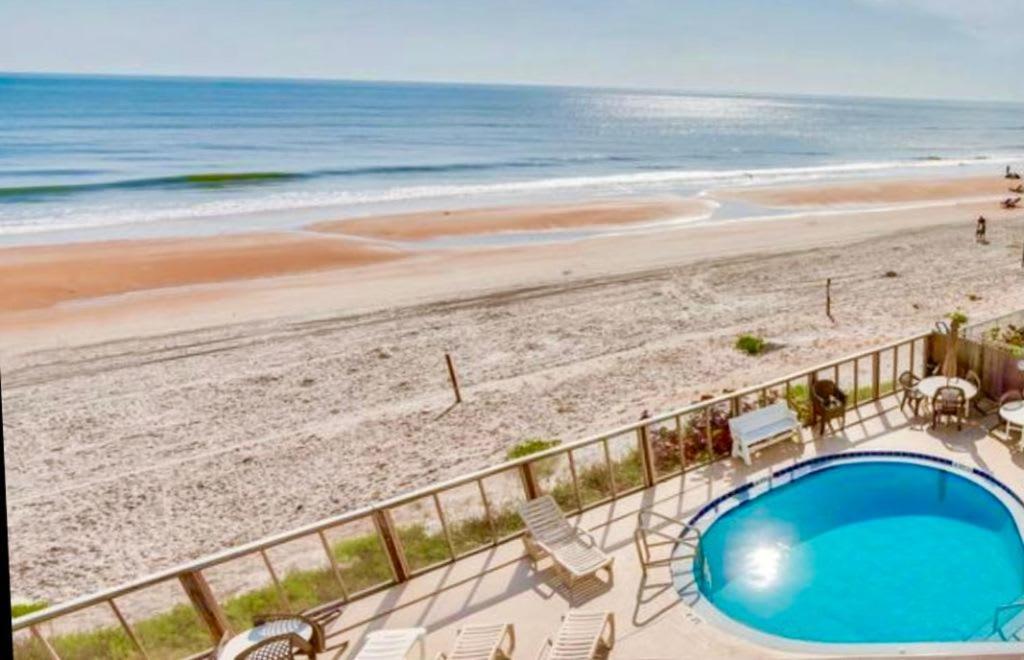Coastal Cozy - Ocean View At Symphony Beach Club Ormond Beach Buitenkant foto